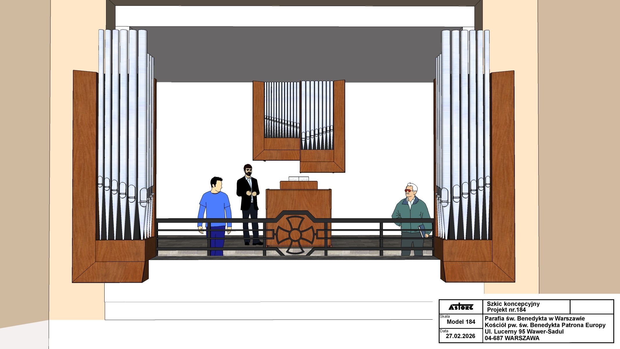 Szkic koncepcyjny organów